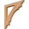 Ekena Millwork Merced Traditional Smooth Bracket, Western Red Cedar, 3 1/2"W x 34"D x 34"H BKT04X34X34MRC01SWR - alternate 1
